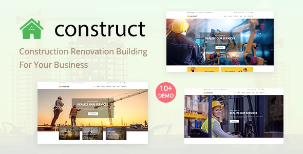 Construct Construction WordPress Theme