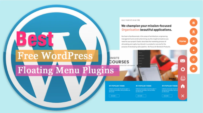 wordpress free floating menu plugins